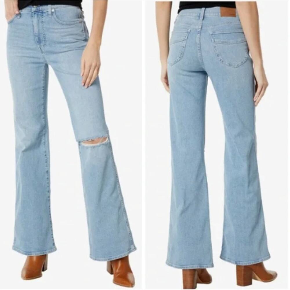 Madewell 11"‎ High Rise Flare Jeans